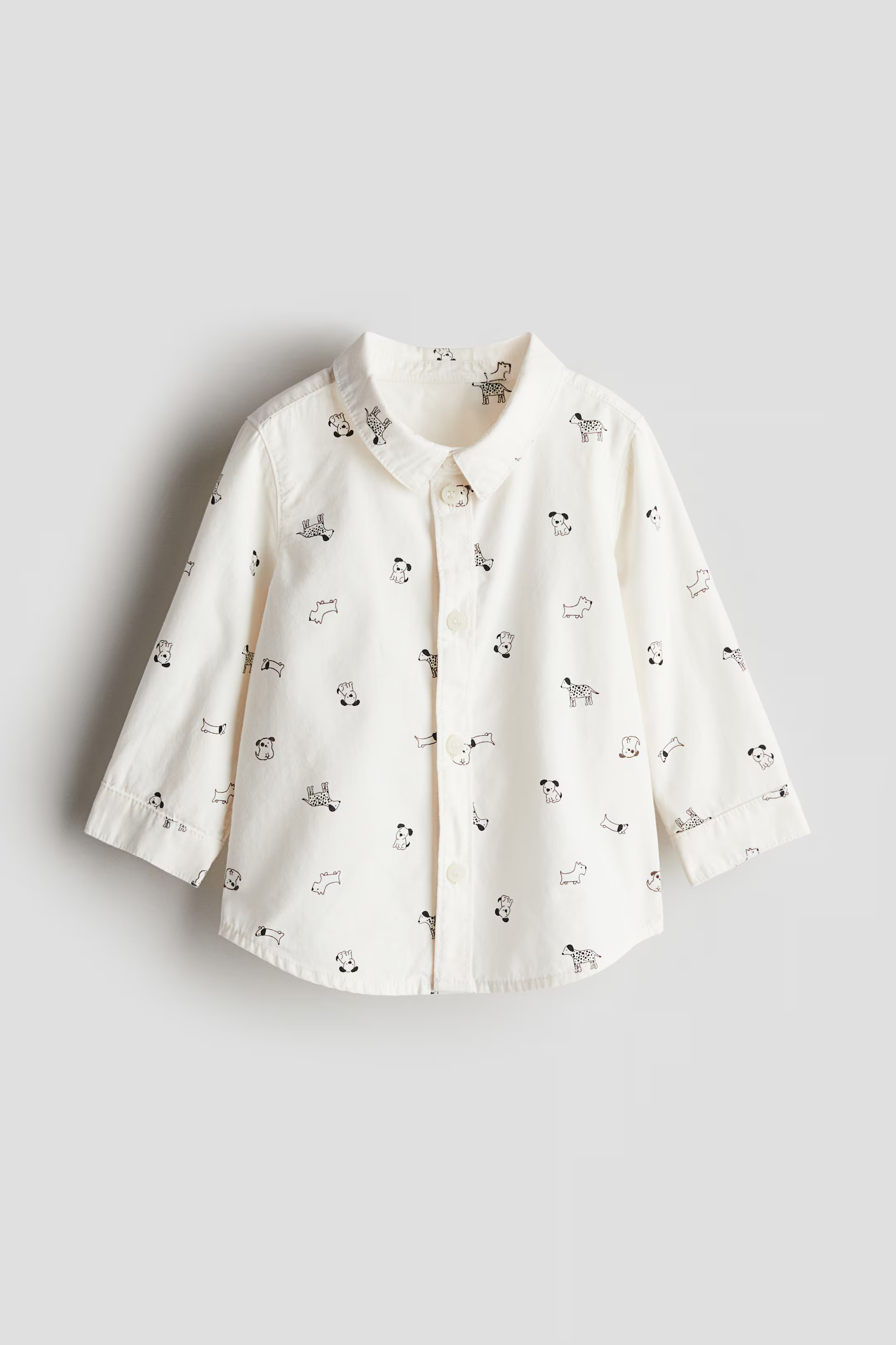 Patterned Cotton Shirt | H&M (US + CA)