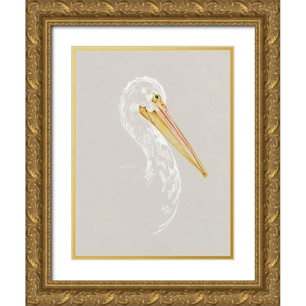 Caroline, Emma 15x18 Gold Ornate Wood Framed with Double Matting Museum Art Print Titled - Bright... | Walmart (US)