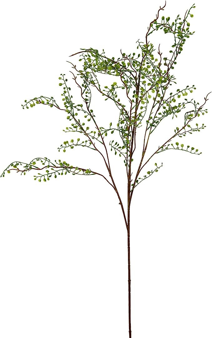 Vickerman Everyday 48' Indoor Artificial Green Leaves Spray - Realistic Looking Colorful Foliage ... | Amazon (US)