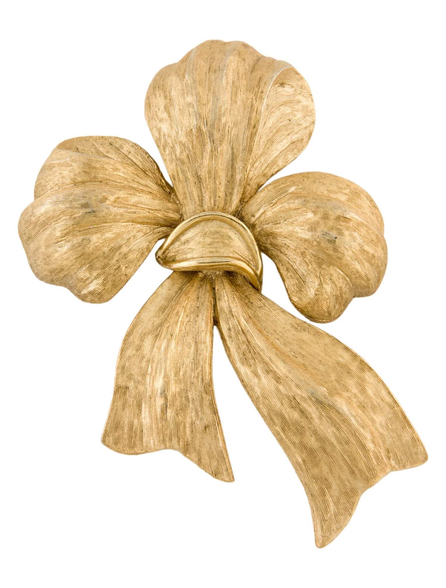 Trifari Ribbon Brooch - Pin, Brooches - TRIFA26413 | The RealReal | The RealReal