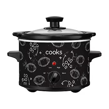 Cooks 1.5-Quart Football Print Slow Cooker | JCPenney
