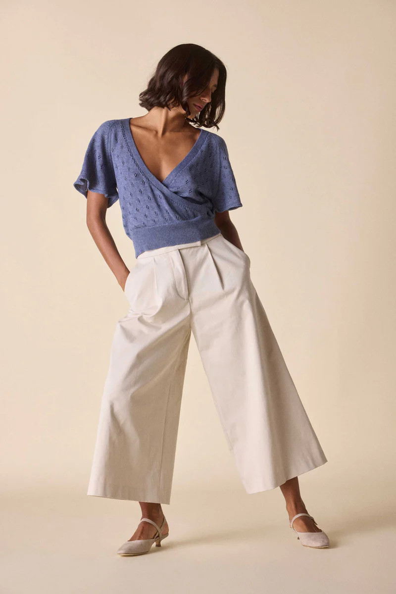 CORDELL PANTS - PEARL | St. Roche