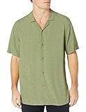 Amazon Brand - Goodthreads Men's Standard-Fit Short-Sleeve Camp Collar Hawaiian Shirt, Green Diamond | Amazon (US)