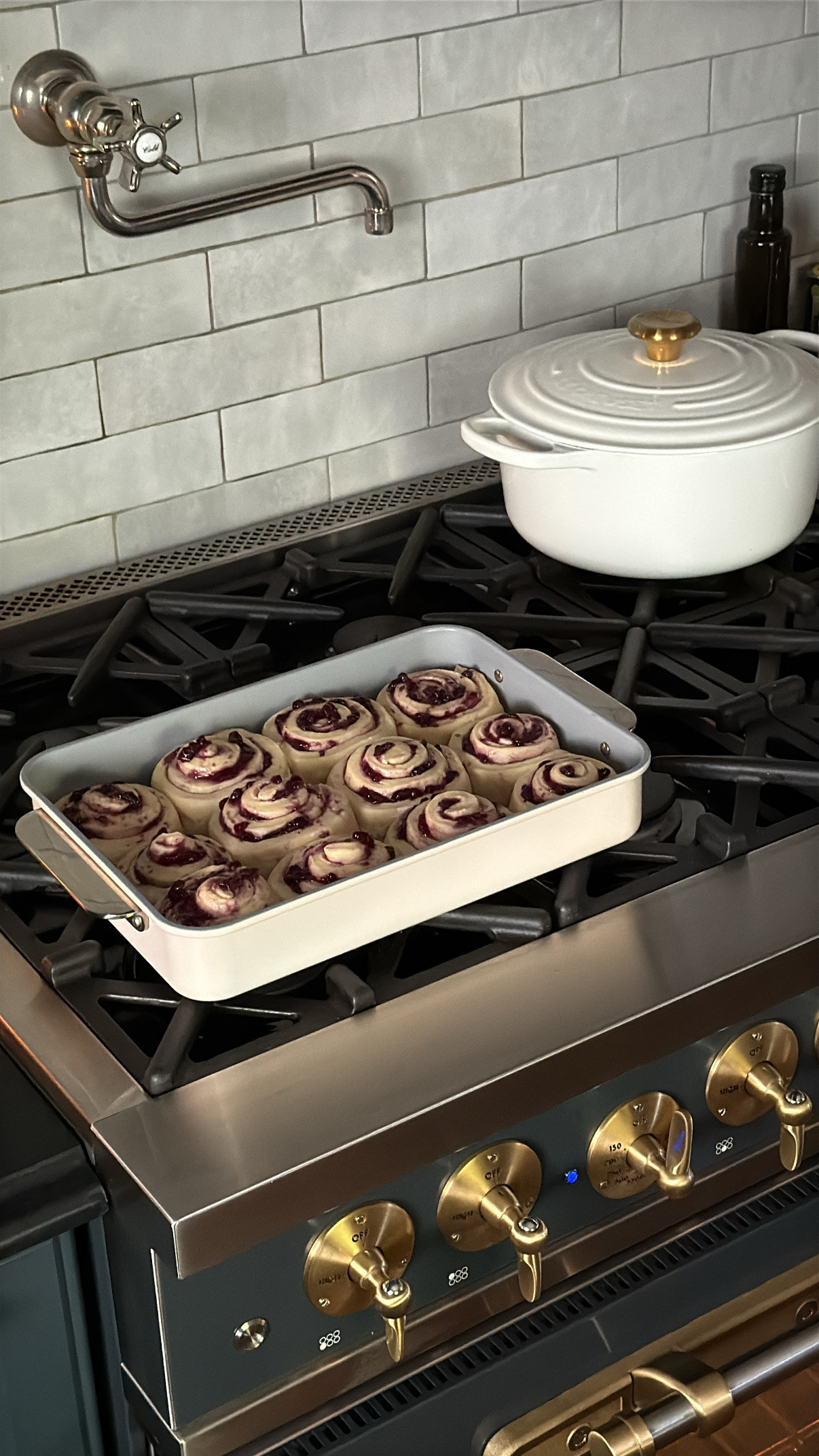 Blueberry rolls about to go into the oven! Still obsessed with my Caraway bakeware...

#LTKdayinmylife #LTKHome
