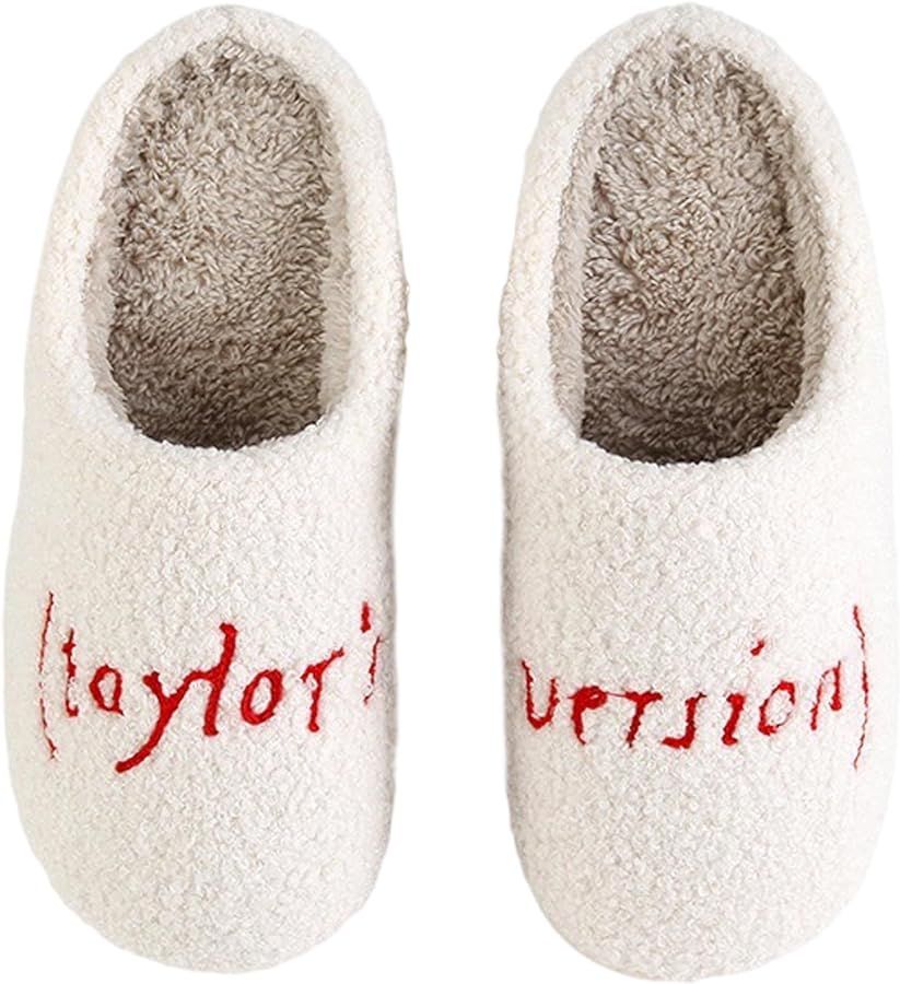 Taylors Slippers For Women Men,Cute Comfy Bedroom Slippers,F... | Amazon (US)