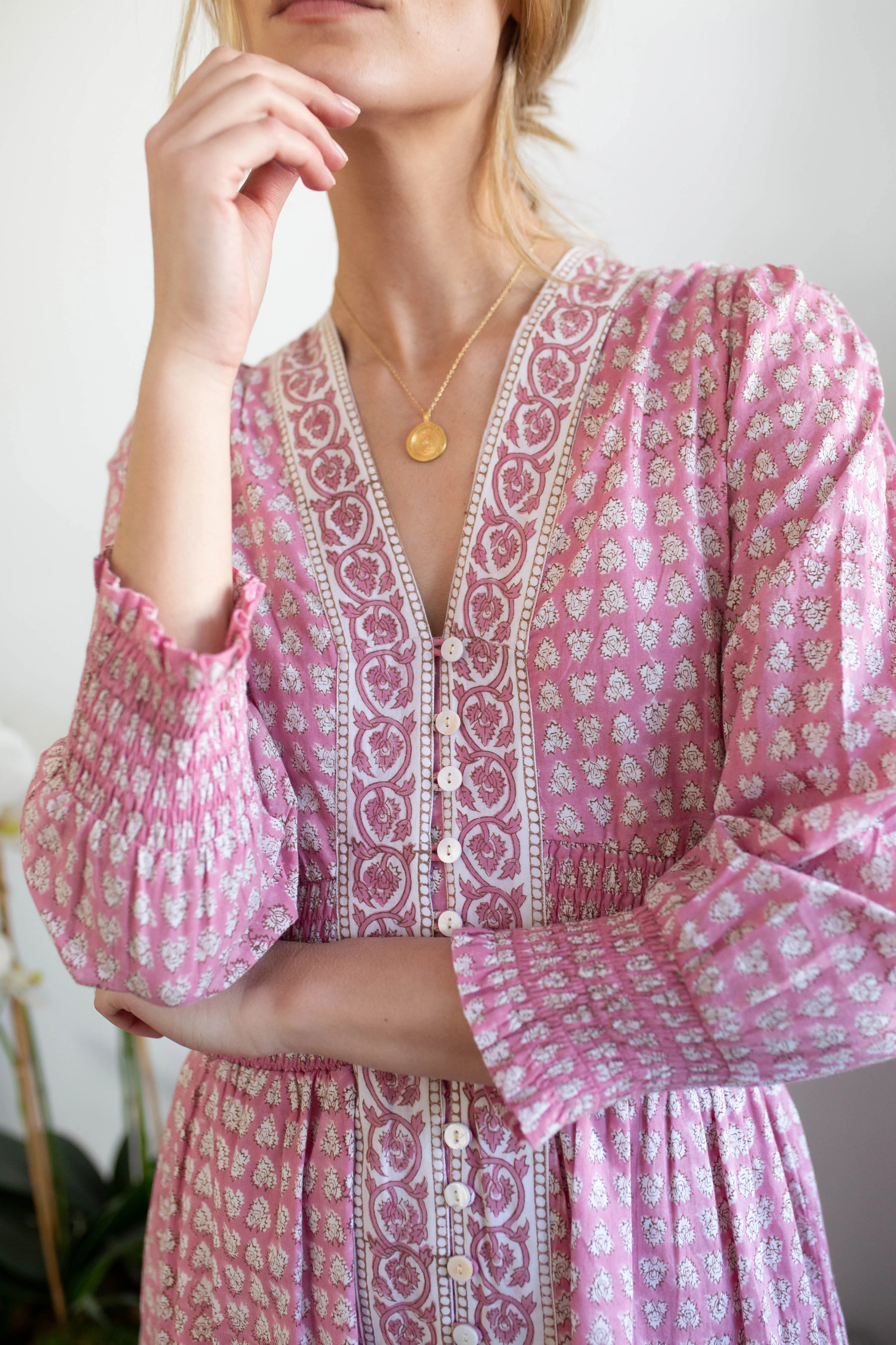 Francesca Dress - Lavender Thistle SALE | Marea