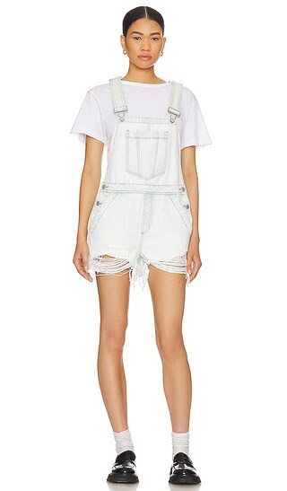 Denim shortall in Piano Solo | Revolve Clothing (Global)