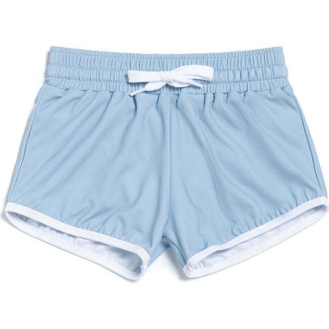 Drawstring Trunks, Pearl Street Blue | Maisonette