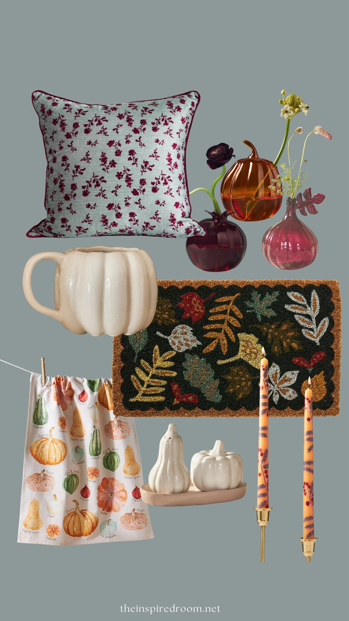 Cozy fall decor finds - doormat mug pillow vase candles tea towel salt pepper shaker 

#LTKHome #LTKSeasonal #LTKStyleTip
