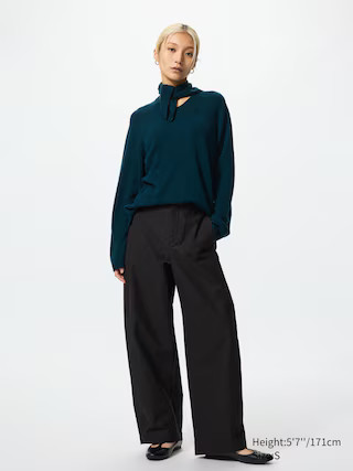 WOMEN'S JERSEY BARREL LEG PANTS | UNIQLO AU | Uniqlo Australia