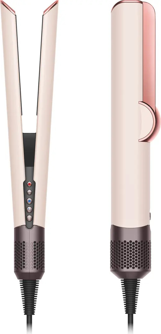 Limited-Edition Ceramic Pink & Rose Gold Airstrait™ Straightener | Nordstrom