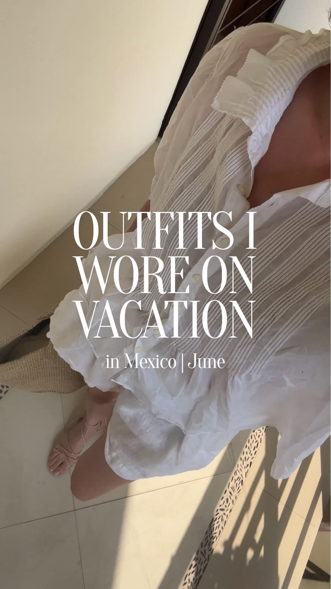 Outfits I wore on vacation in Mexico | white linen shorts and flowy tops 

summer outfit
resort wear



#LTKStyleTip #LTKShoeCrush