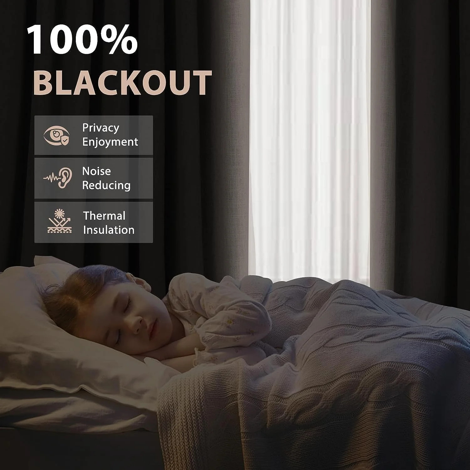 Lille Linen Pinch Pleat Curtains Drapes with Blackout Lining | Homerilla