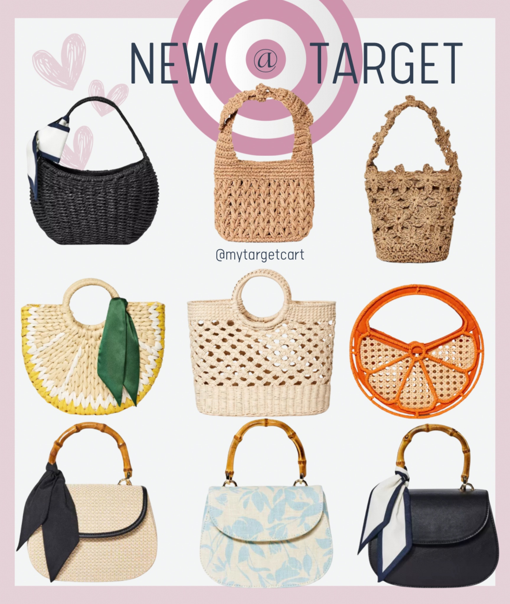 Beautiful new spring and summer handbags at Target!!!!

#LTKSeasonal #LTKItBag #LTKStyleTip