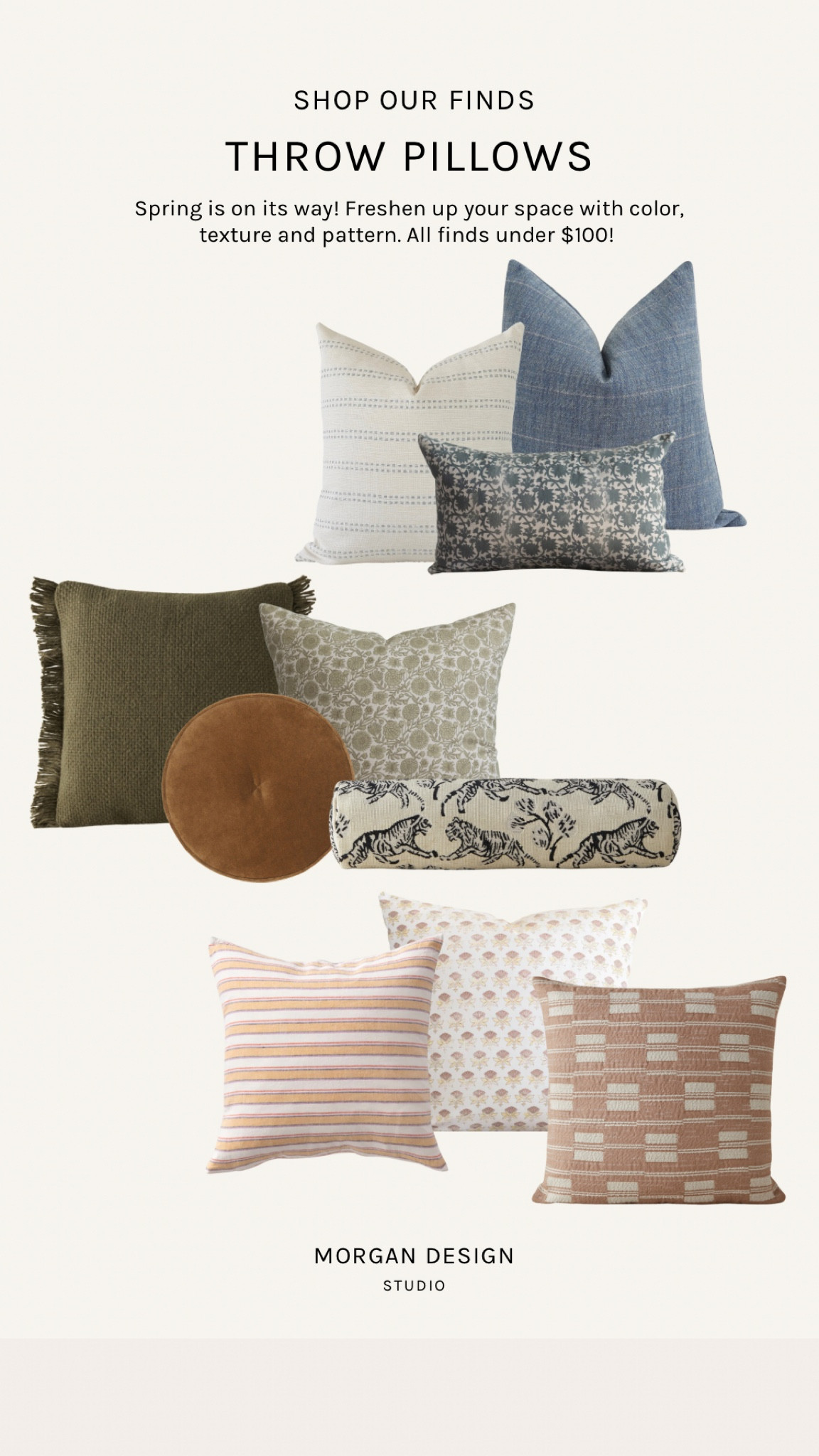 Spring pillows🌸

#LTKSeasonal #LTKfindsunder100 #LTKSpringSale