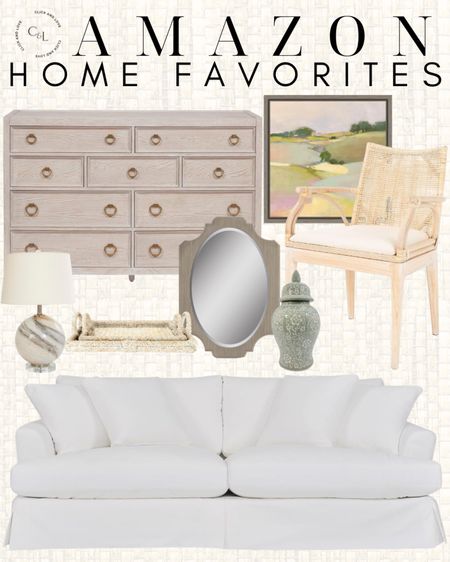 Favorite home finds from Amazon ✨beautiful timeless pieces for every area of your home! 

Neutral sofa, slip cover sofa, sofa, mirror, ginger jar, table lamp, dresser, bedroom furniture, framed art, art, wall art, wall decor, accent chair, dining chair, tray, decorative accessories, timeless home, Living room, bedroom, guest room, dining room, entryway, seating area, family room, Modern home decor, traditional home decor, budget friendly home decor, Interior design, shoppable inspiration, curated styling, beautiful spaces, classic home decor, bedroom styling, living room styling, style tip,  dining room styling, look for less, designer inspired, Amazon, Amazon home, Amazon must haves, Amazon finds, amazon favorites, Amazon home decor #amazon #amazonhome



#LTKHome #LTKStyleTip #LTKSaleAlert