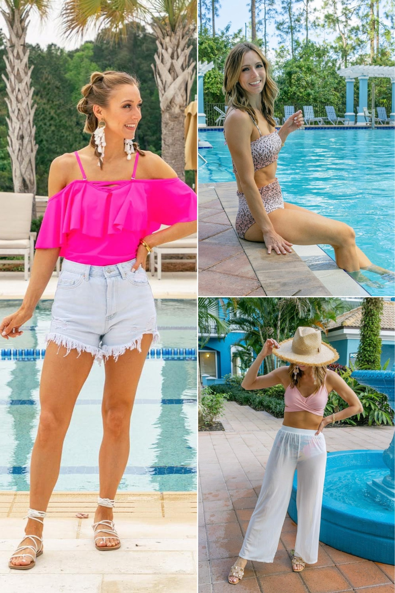 Swimsuits and poolside looks ~
We have snow in the ground here in Wisconsin, so I’m going through old photos and dreaming of warmer weather. 
I’m wearing a size small in all of these swimsuits / bikinis

Beach outfit | resort wear | one piece swimsuit | Amazon bikinis | Amazon swimwear



#LTKswim #LTKstyletip #LTKfindsunder50