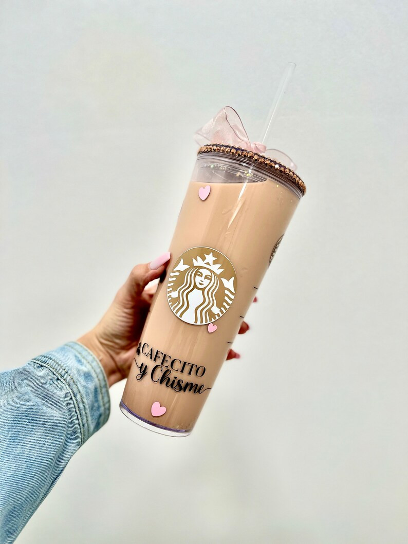 Cafecito Y Chisme Tumbler | Etsy | Etsy (US)