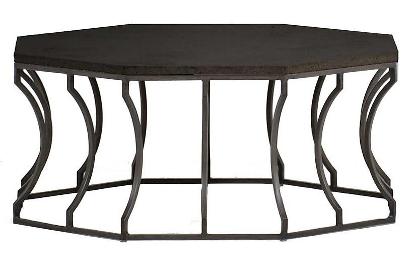 Audrey Outdoor Coffee Table - Slate Gray - SUMMER CLASSICS INC | One Kings Lane