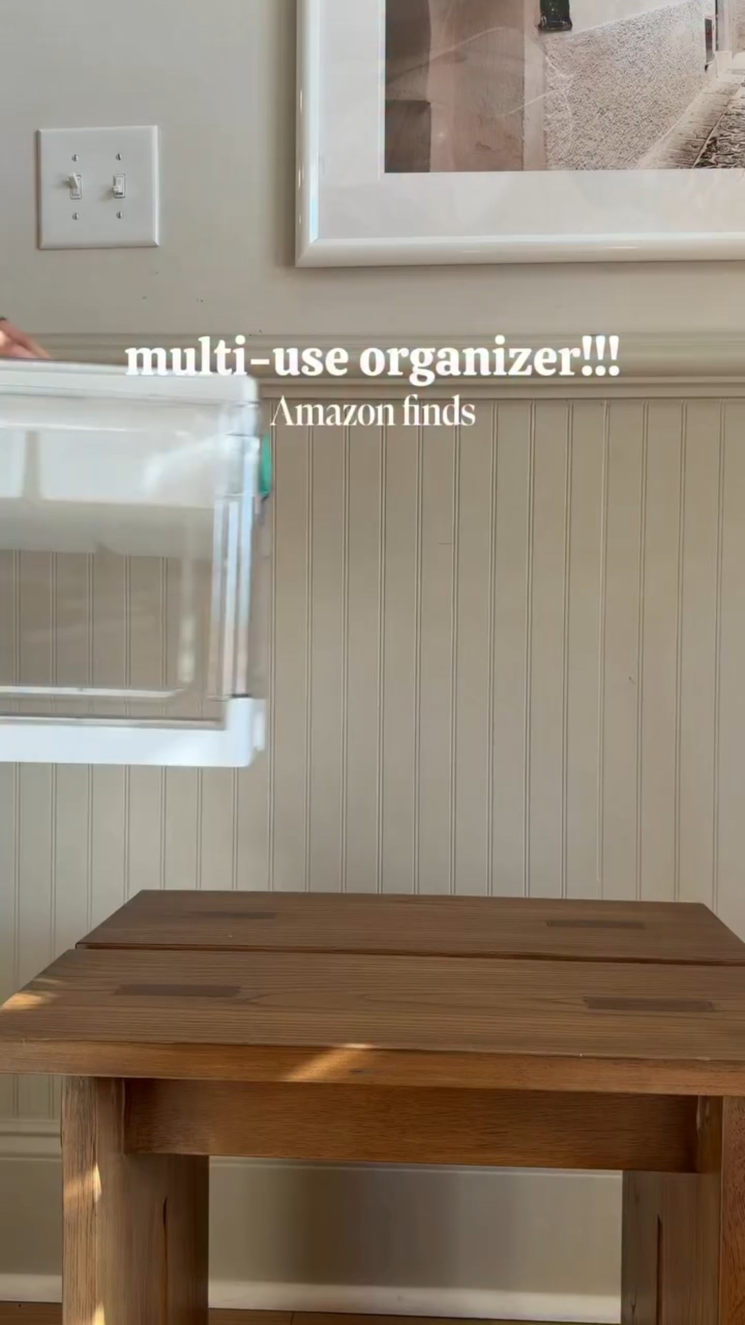 organizer for toys, crafts, puzzles!!😍 Follow + Comment “HOME” for links to this incredible organizer!!!🤎 The best for all home things and stores nicely! 🥰 #organizing #amazonorganization
