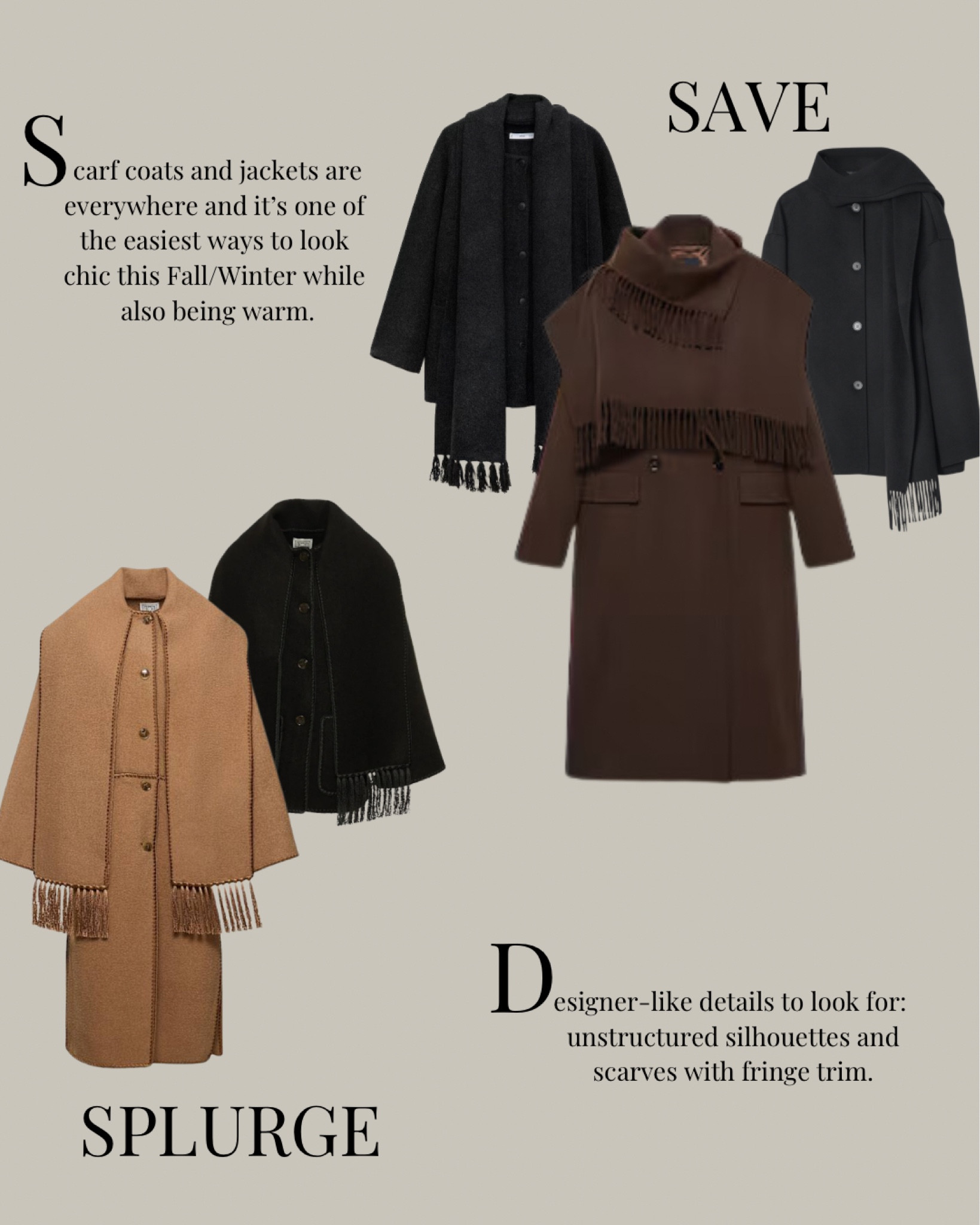 Scarf coats, scarf jackets

#LTKStyleTip #LTKSeasonal