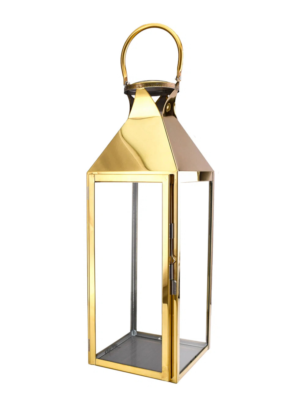 Stainless Steel Tabletop Lantern | Wayfair North America