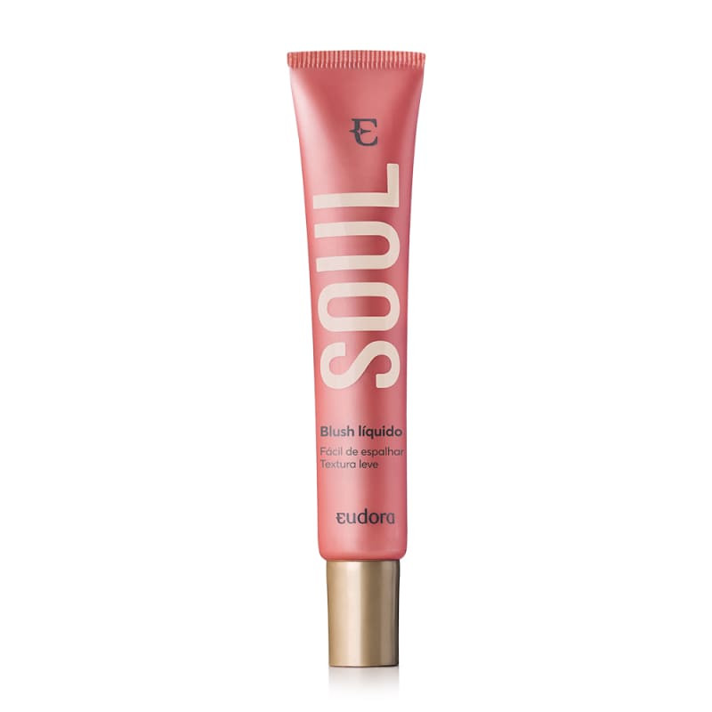 Blush Líquido Soul Rosa Coradinho 15ml | Eudora | Eudora (BR)