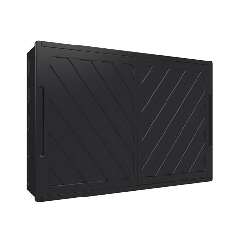 Esimote Outdoor TV Cover 55 inch Weatherproof, Hard Outdoor TV Enclosure with Frosted Plastic, Adjustable TV Wall Mount Bracket Included(36-55inch) | Amazon (US)