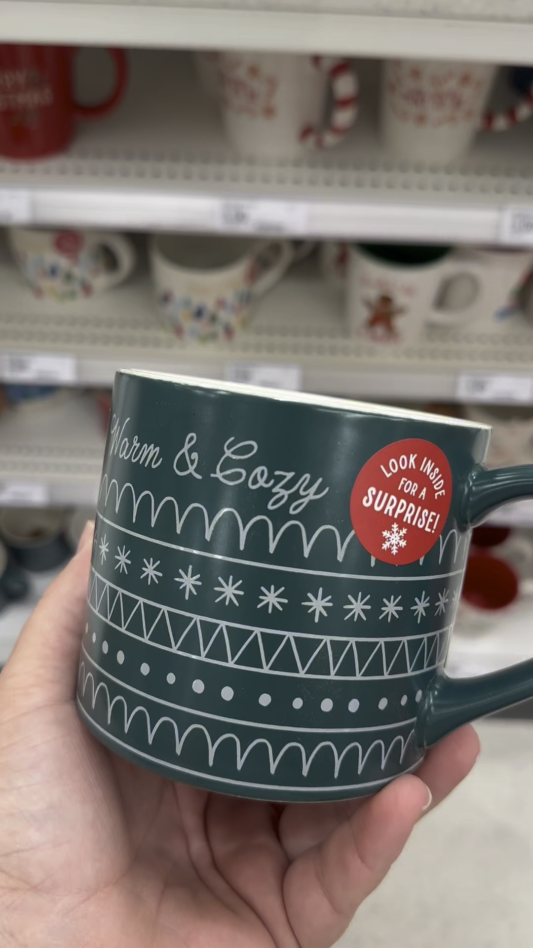 Cute Christmas mugs with a little ceramic surprise! Perfect stocking stuffer or teacher gift.

#LTKHome #LTKSeasonal #LTKHoliday
