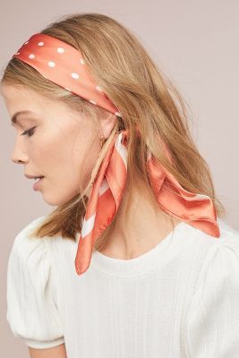 Polka Dot Kerchief Scarf | Anthropologie (US)