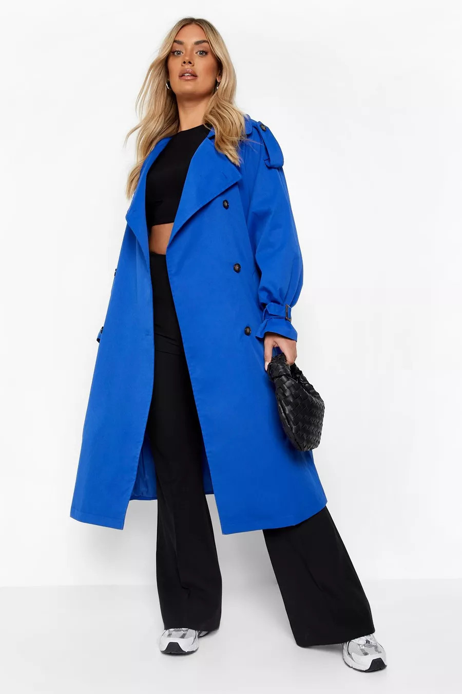 Plus Belted Trench Coat | Boohoo.com (FI)