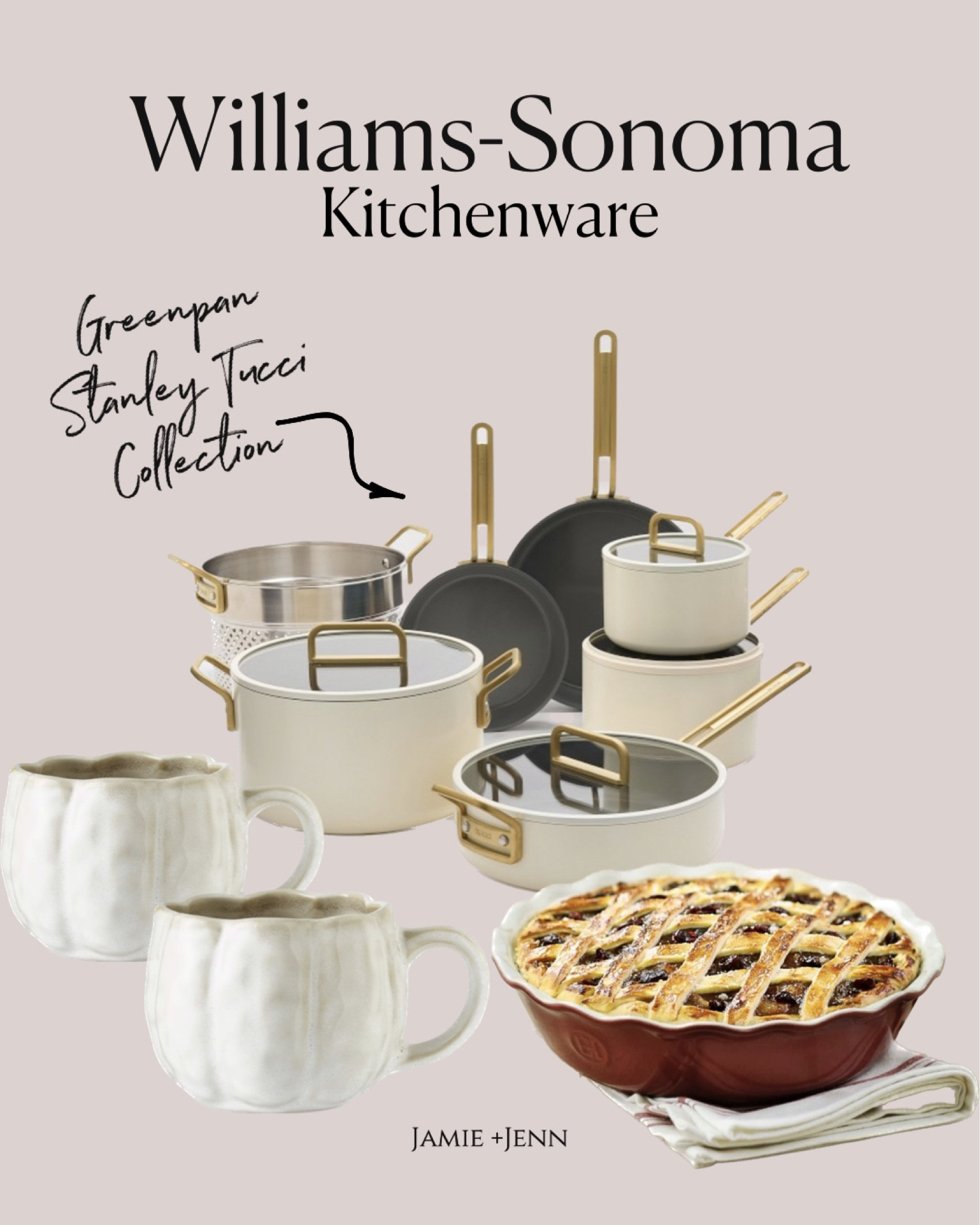 Holiday baking is in full swing with Williams-Sonoma new kitchenware collections! 

#kitchen #home #holiday #baking 

#LTKHoliday #LTKparties #LTKhome