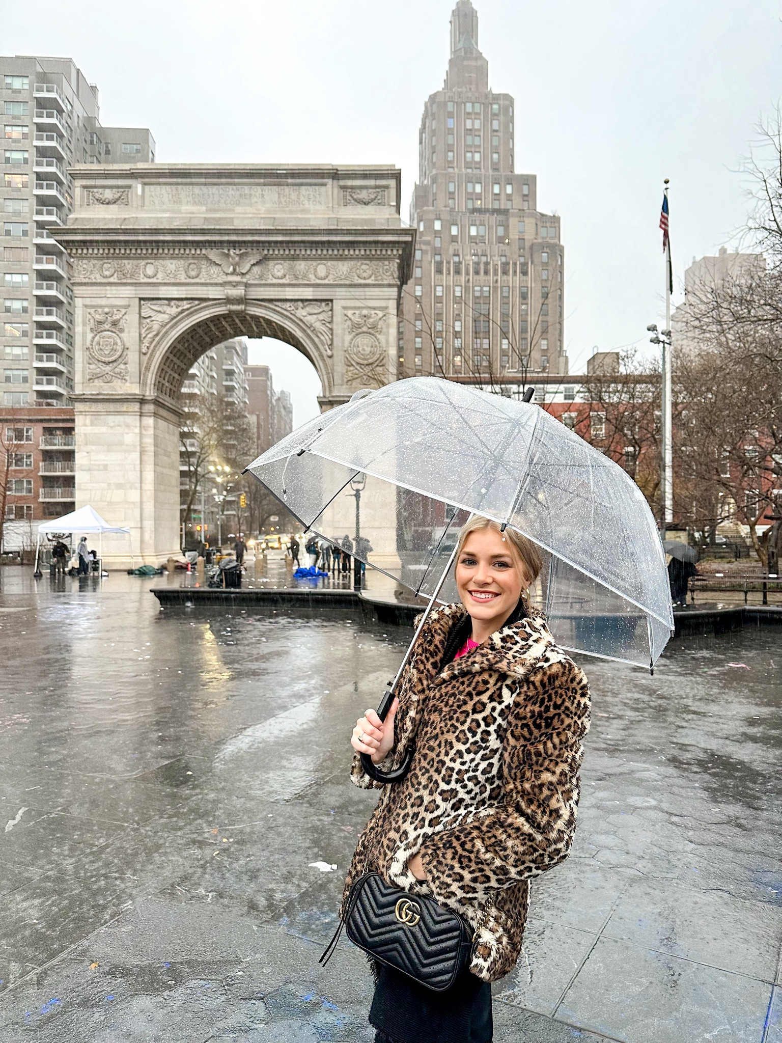 rainy NYC outfit! coat from LOFT but linked similar one 🐆

#LTKstyletip #LTKtravel #LTKSeasonal