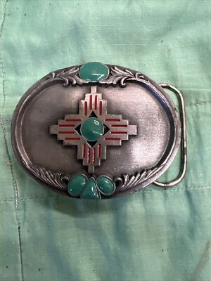 Vintage Siskiyou Zia Sun New Mexico Belt Buckle Western Cowboy Southwestern  | eBay | eBay US