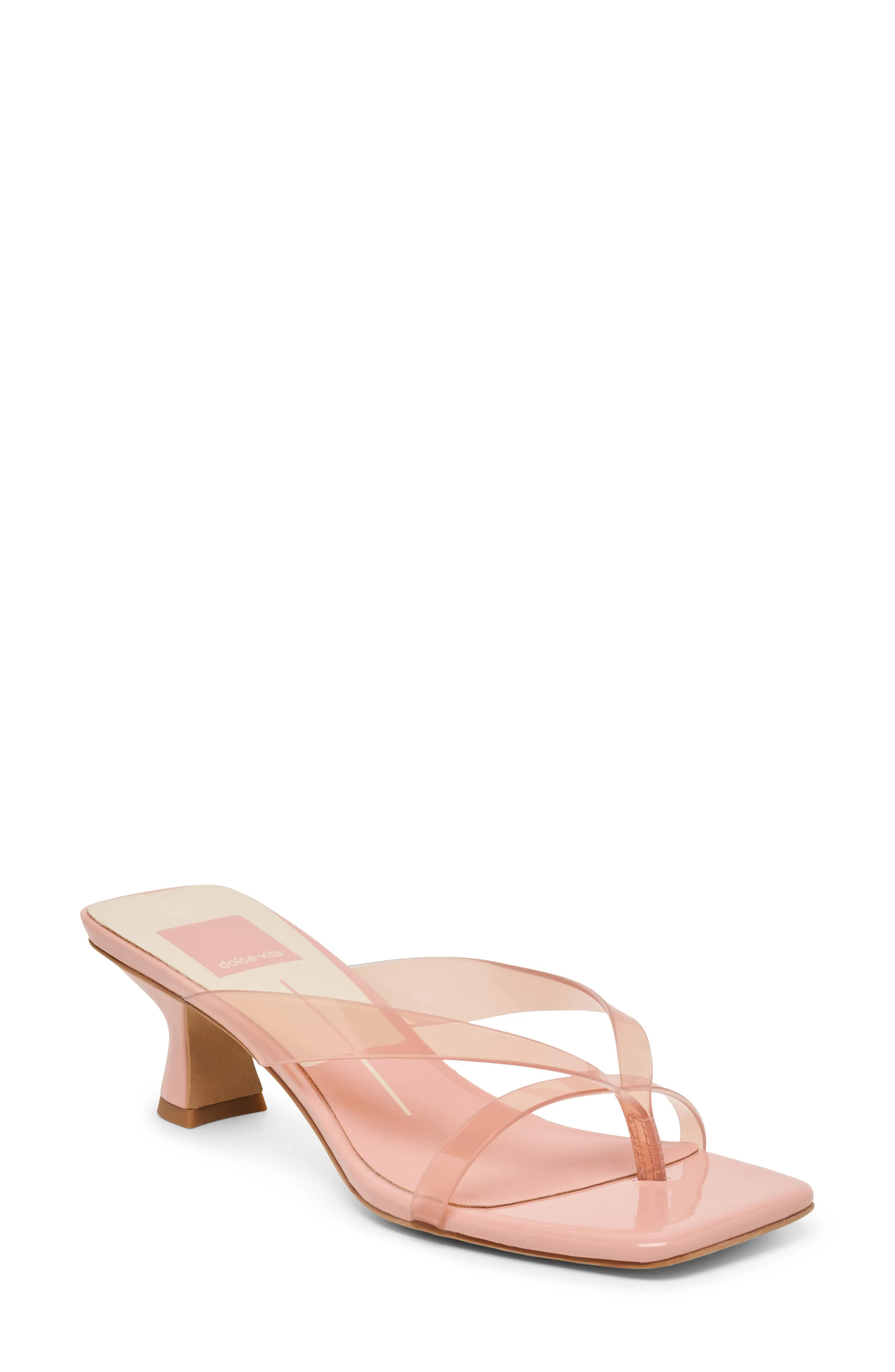 Brevel Vinyl Translucent Strap Sandal (Women) | Nordstrom | Nordstrom