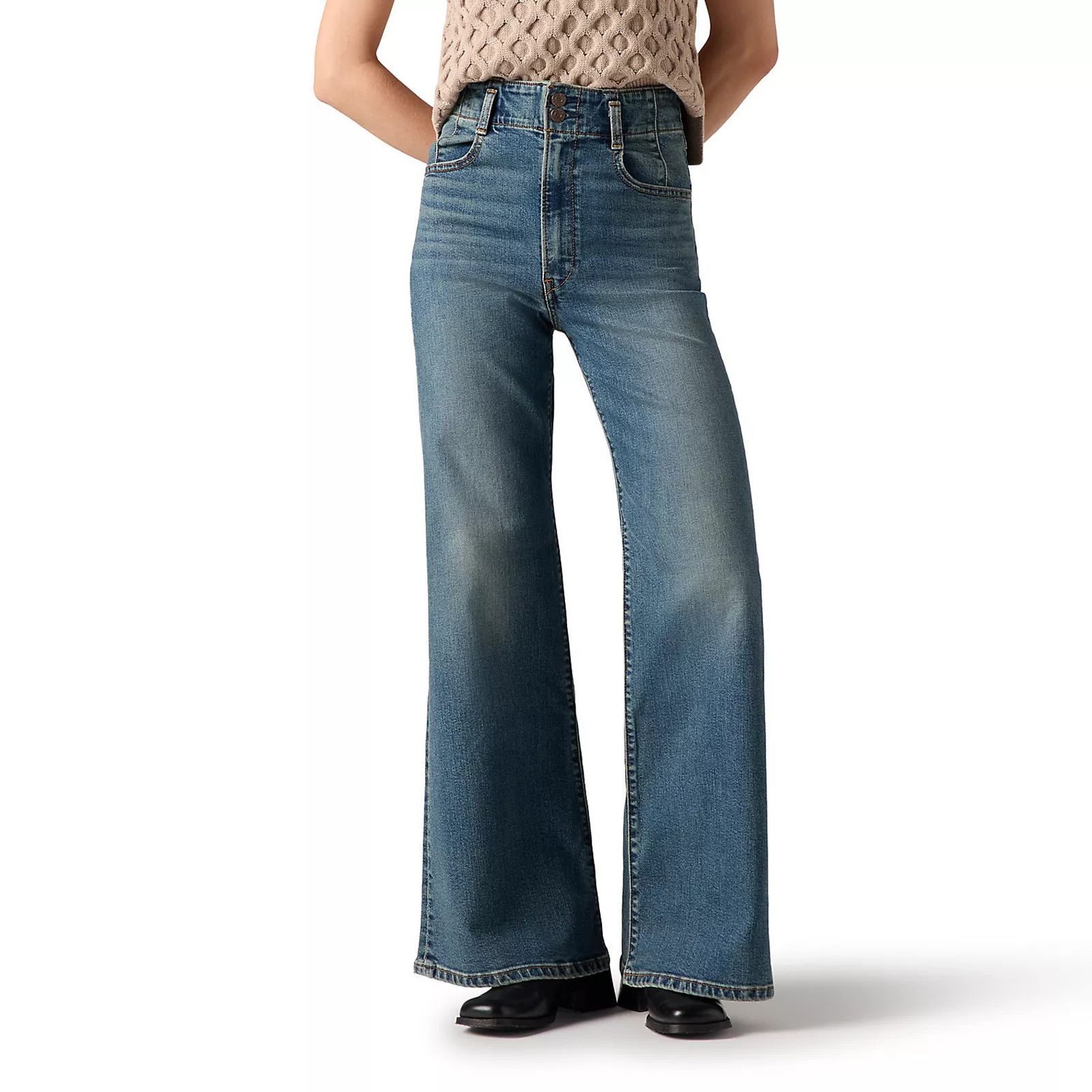 Women's Levi's® Ribcage Bells Corset Jeans | Kohl's