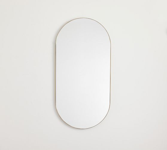 Blake Pill Shaped Mirror | Pottery Barn (US)
