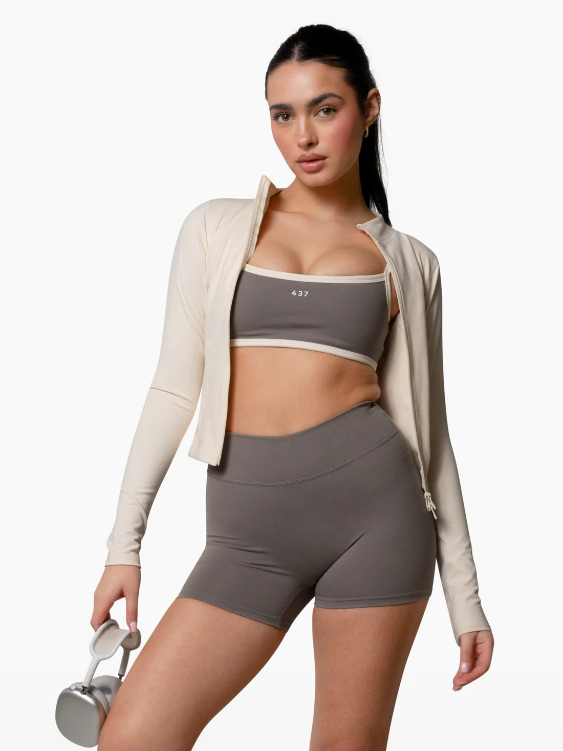 The Curve Jacket / Cream | 437