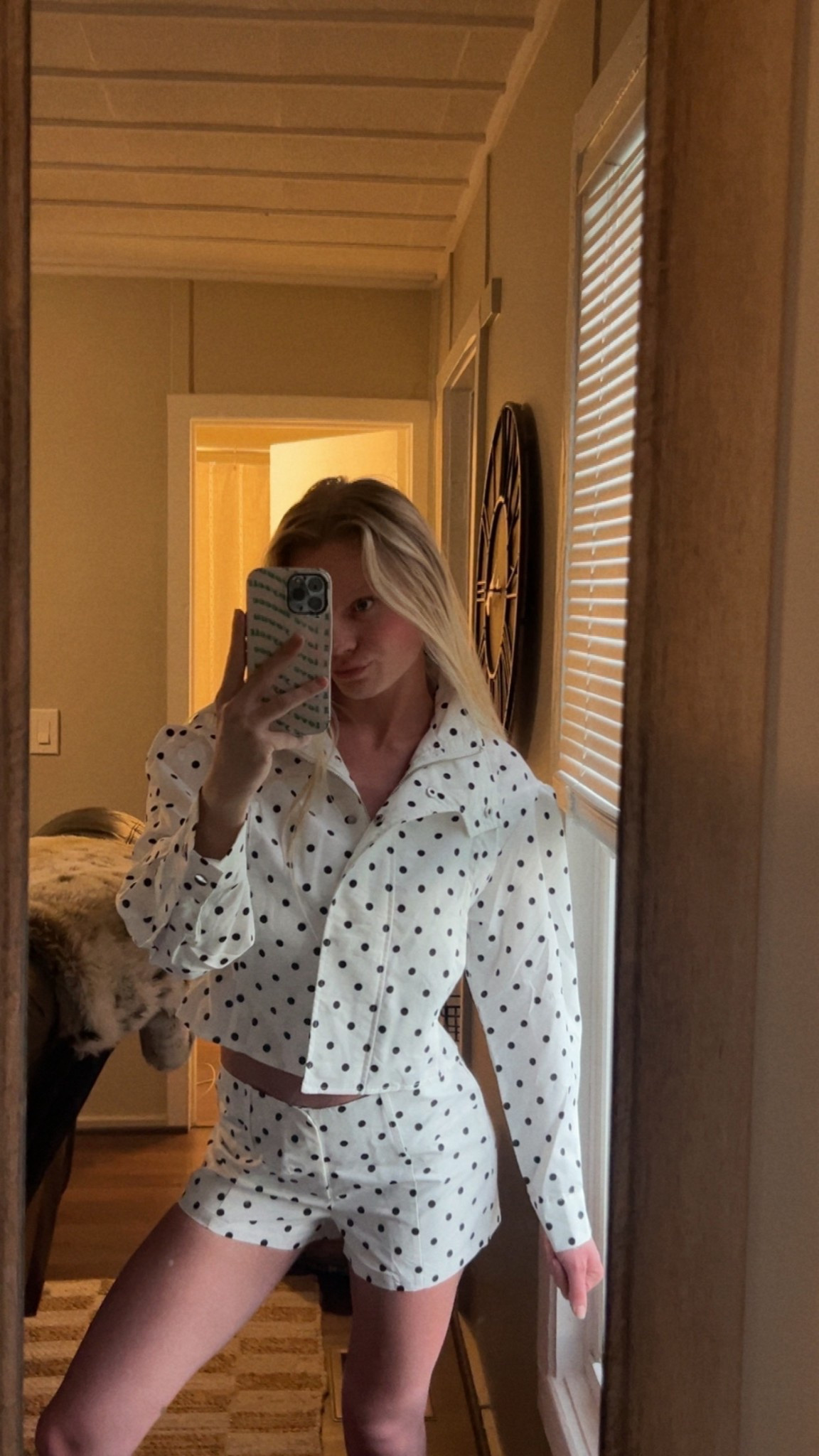 Spring work outfit- poka dot set

#LTKgrwm #LTKootd #LTKdayinmylife