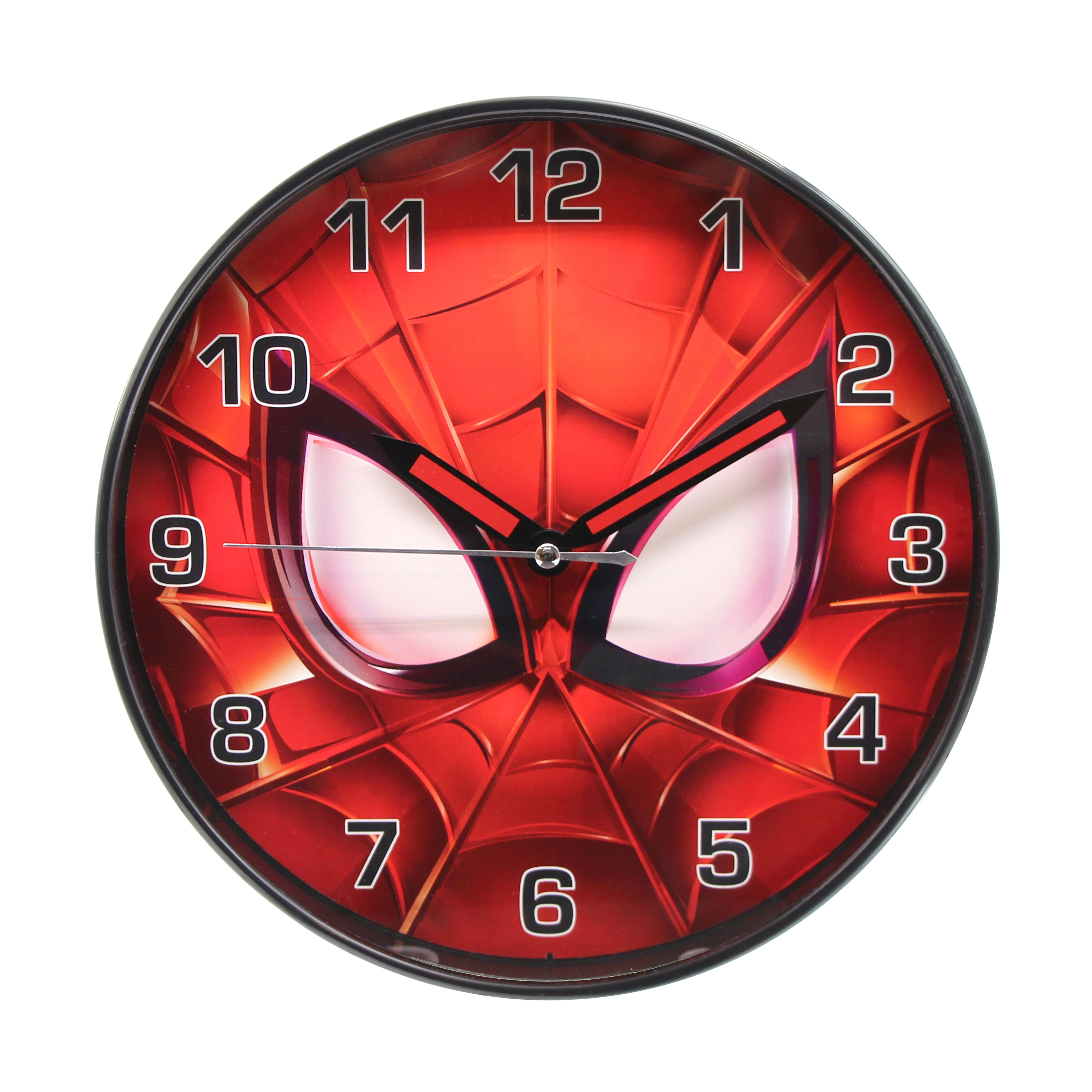Marvel Spiderman 10" Wall Clock in Red | Walmart (US)