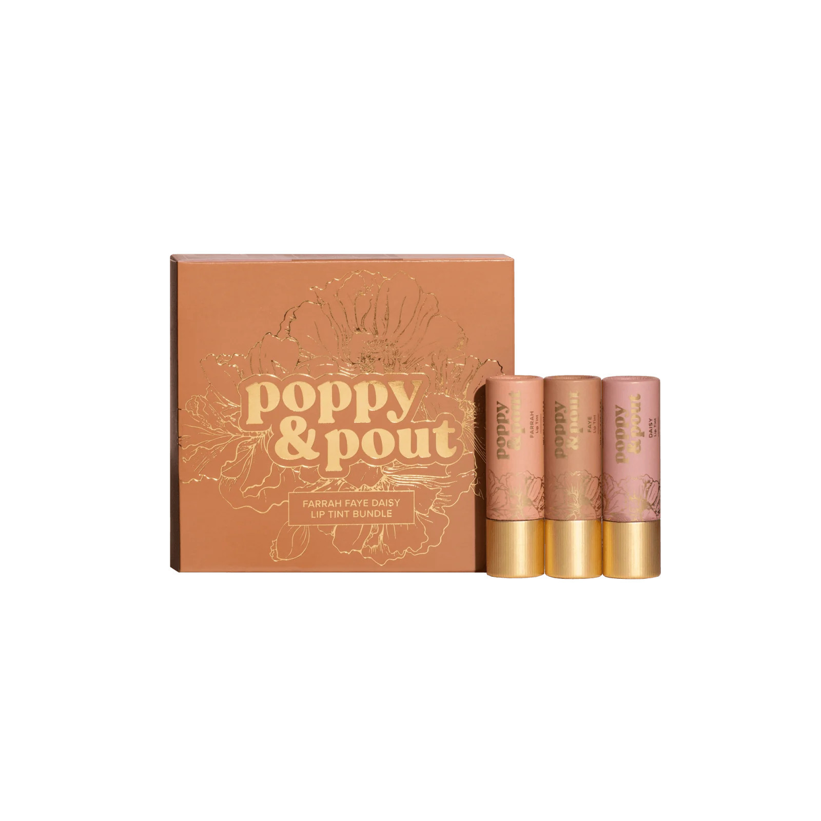 Lip Tint Gift Set "Light Shades" 3-Pack | Poppy & Pout