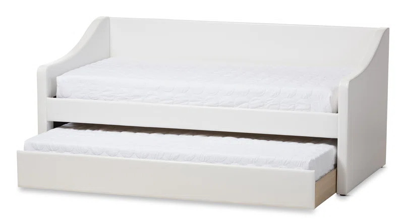Brookston Upholstered Daybed with Trundle | Wayfair North America