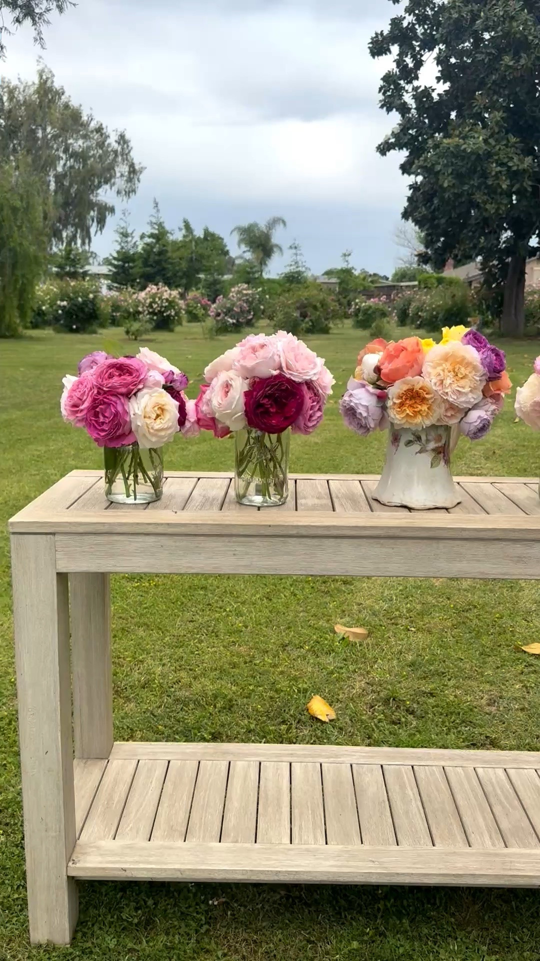 Beautiful fresh floral bouquet ideas that are perfect for Mother’s Day! As we were making them at our flower farm we set them on my beautiful outdoor console table, which is perfect for entertaining, a flower stand (bouquet bar!) and more!! 

#LTKstorytime #LTKHome #LTKMothersDay