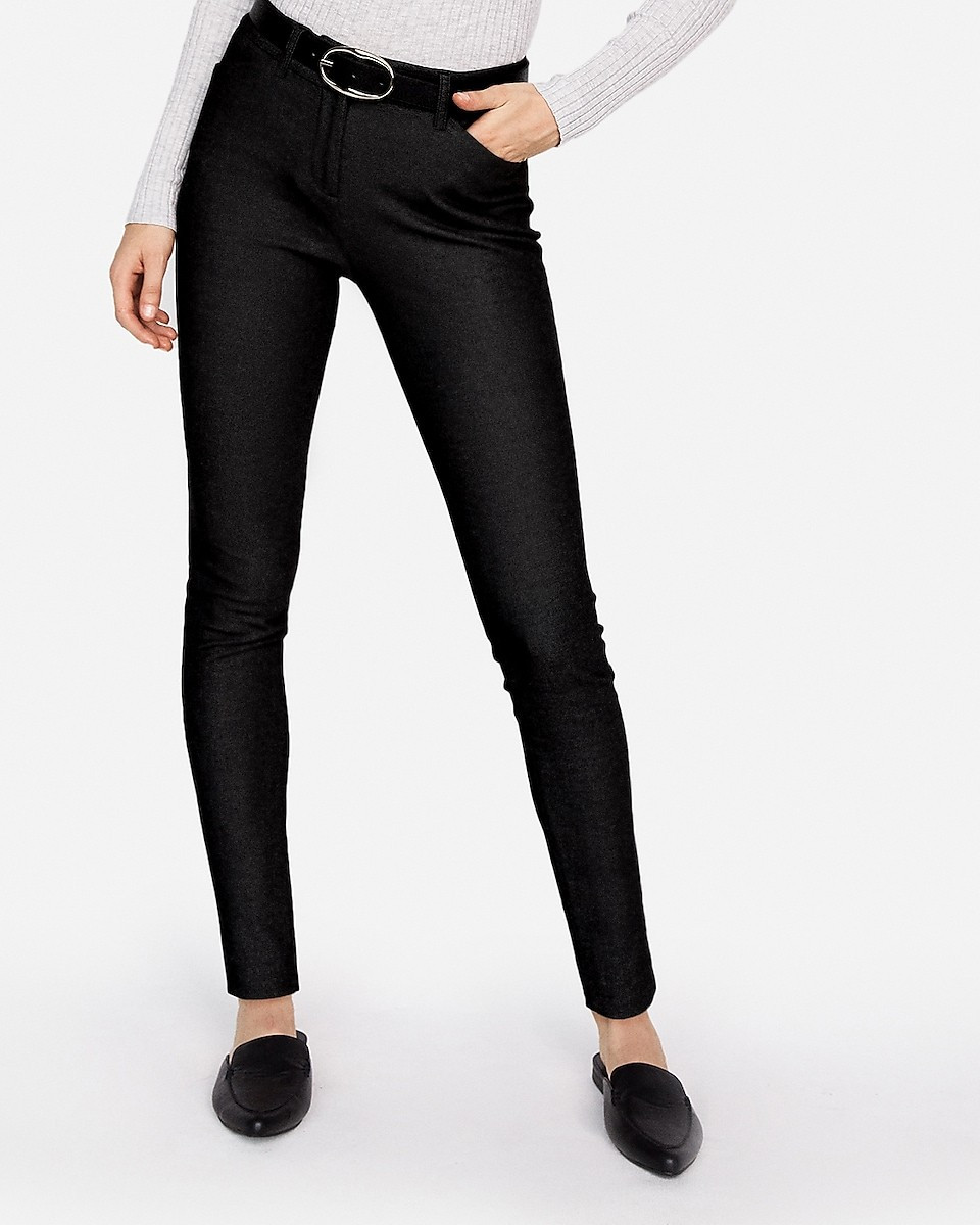 mid rise stretch skinny pant | Express