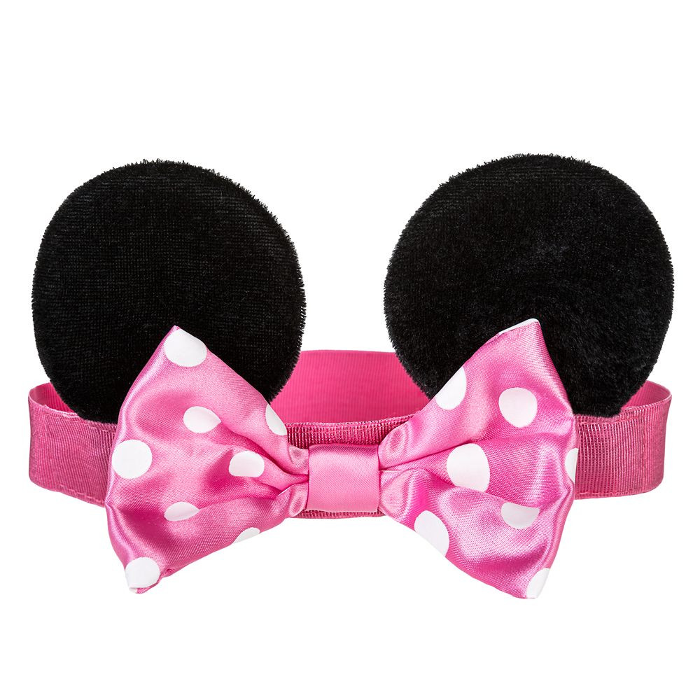 Minnie Mouse Ear Headband for Baby – Pink | Disney Store