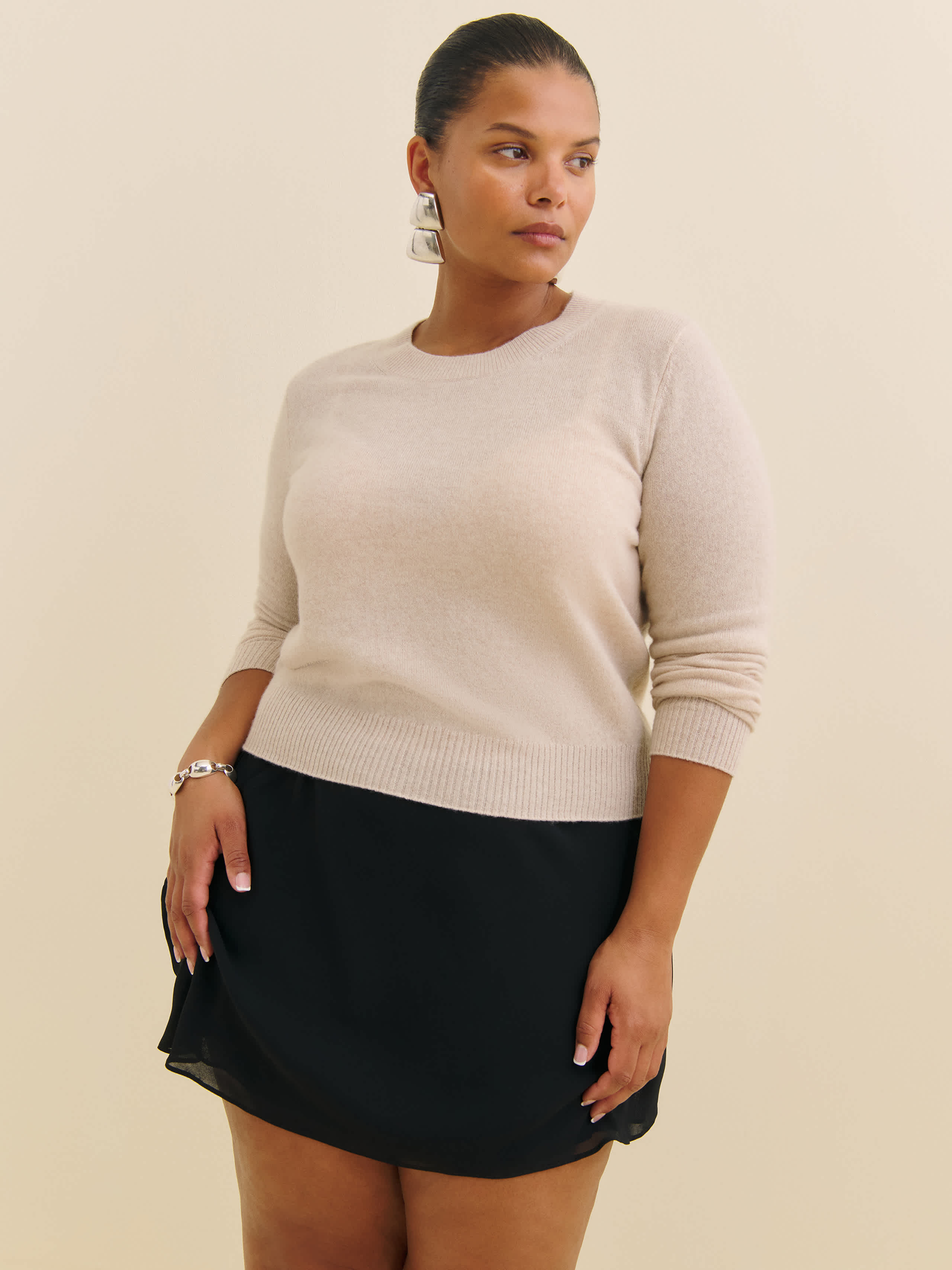 Reformation Brandy Skirt Es Black Lace 2X | Reformation (Global)