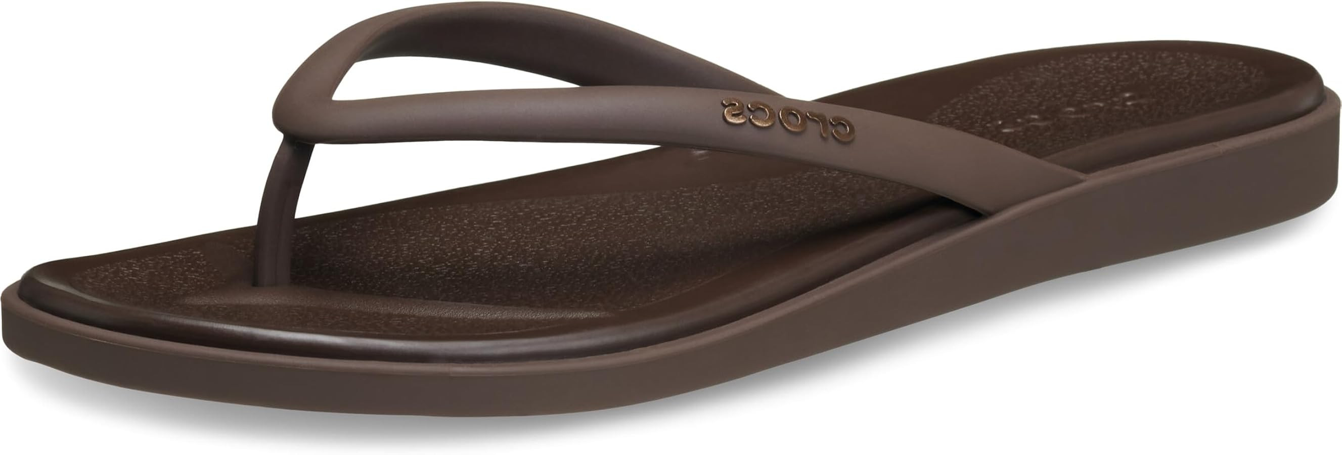 Crocs Women's Miami Round Toe Flip Flops, Thong Sandals | Amazon (US)