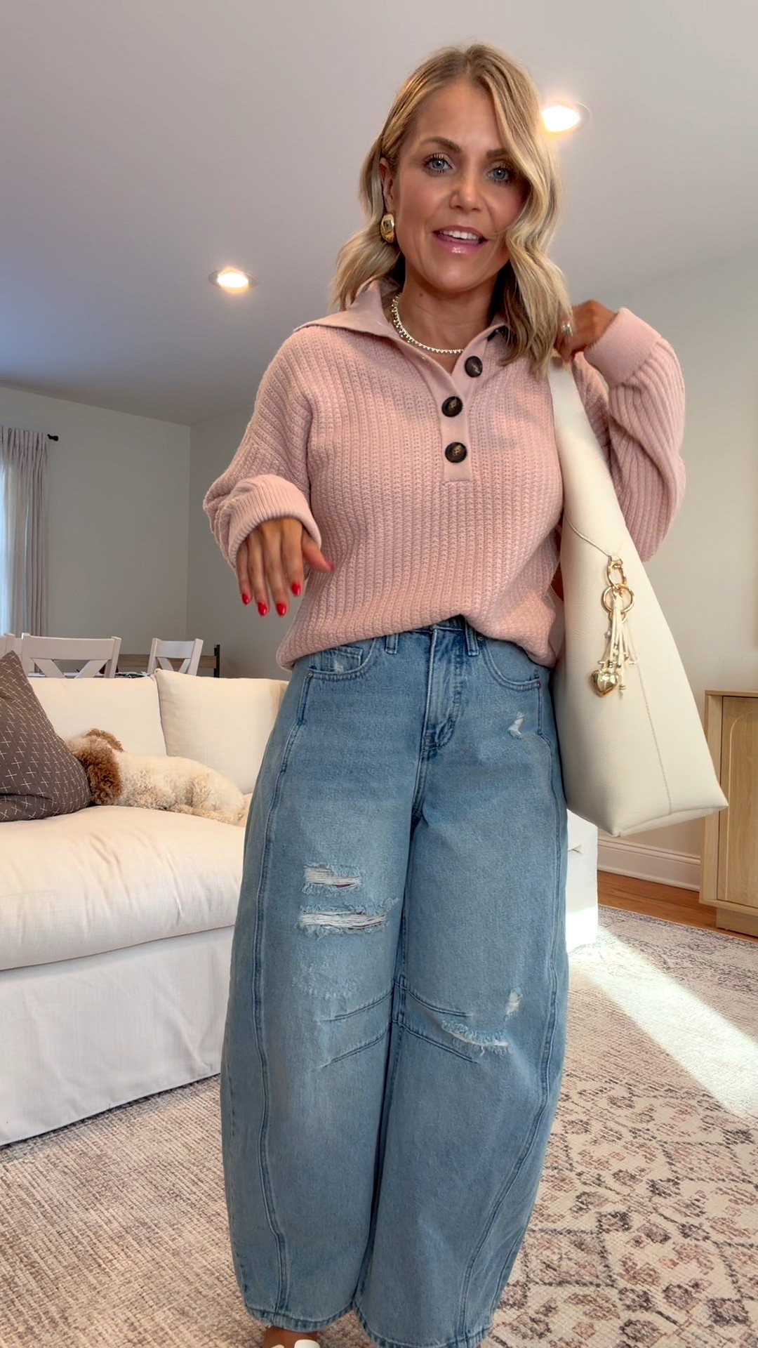 Walmart Spring Outfit Idea💖

Walmart finds, Walmart fashion, spring outfits, spring style, spring outfit inspo, petite style, midsize fashion, Walmart jeans, barrel leg jeans, Sofia jeans, Walmart new arrivals 

#LTKPetite #LTKSeasonal #LTKMidsize