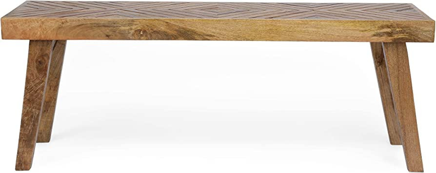 Christopher Knight Home Bench, Natural | Amazon (US)