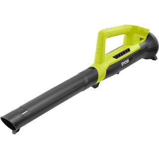 RYOBI ONE+ 18V 90 MPH 200 CFM Cordless Battery Leaf Blower/Sweeper (Tool Only) P2109A - The Home ... | The Home Depot